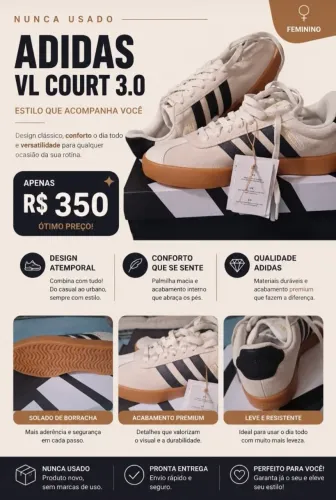 Tenis feminino Adidas original