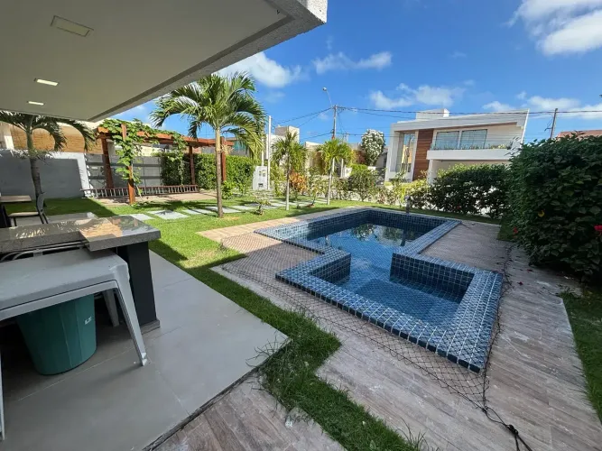 Alugo Linda Casa 04qts 04suites no Litoral Sul