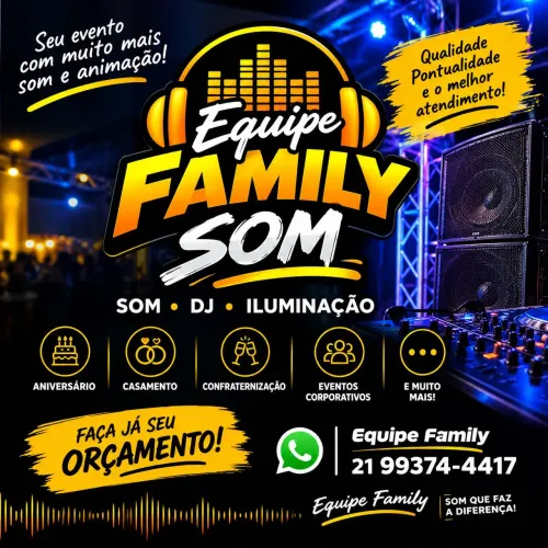 Som para Festas e Eventos R$280