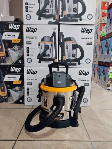 Aspirador Pó e Água 20L Inox 1900w Profissional - Wap (Loja)