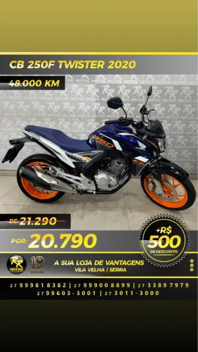 Moto Honda CB 250F 2020