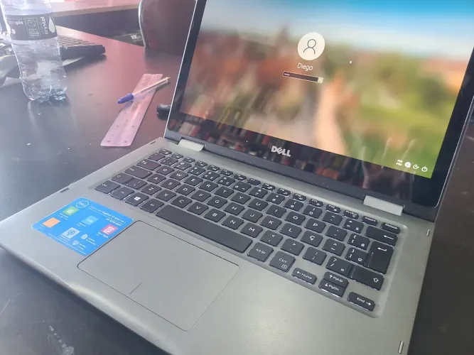 Notebook dell inspiron i7 de 7* ger ssd 512gb 16gb ram tela toush