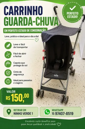 CARRINHO GUARDA-CHUVA À VENDA