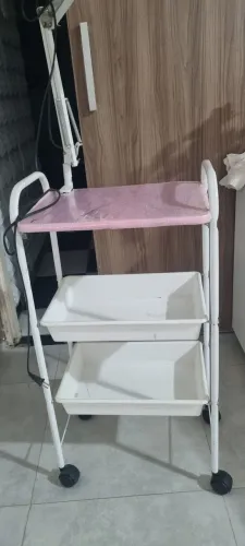 Carrinho auxiliar + lupa STEK.
