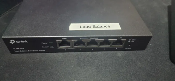 Load Balance TP-LINK TL-R470T+