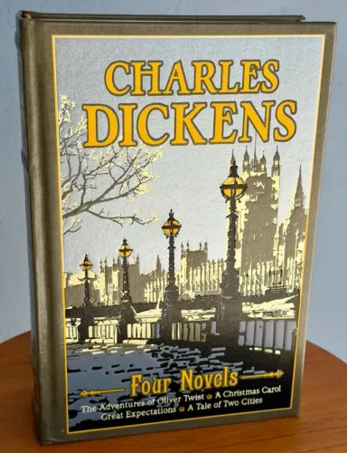 livro charles dickens four novels barnes e noble