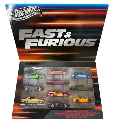 Hot Wheels pack 10 Velozes e furiosos