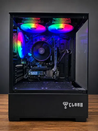 PC GAMER Ryzen 5 5600G 16GB DDR4 SSD NVMe M.2 256GB Fonte 600W 80Plus<br>