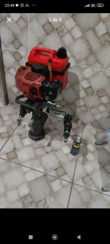 Motor jet turbo completo para caiaque 
