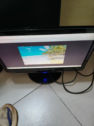 Monitor Samsung 19p perfeito estado