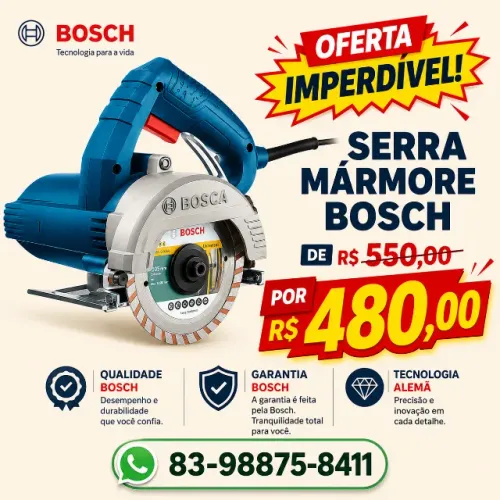 Serra Mármore Bosch em Oferta: 480,00 avista