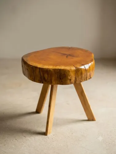 Mesinha de apoio rústica jaqueira