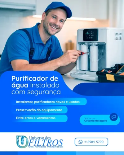 Instalação de Purificador de Água
