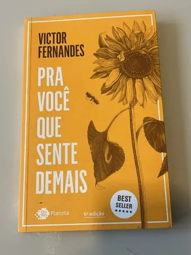 Livro Pra você que sente demais