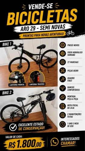 BICICLETA FIRST (ARO 29)