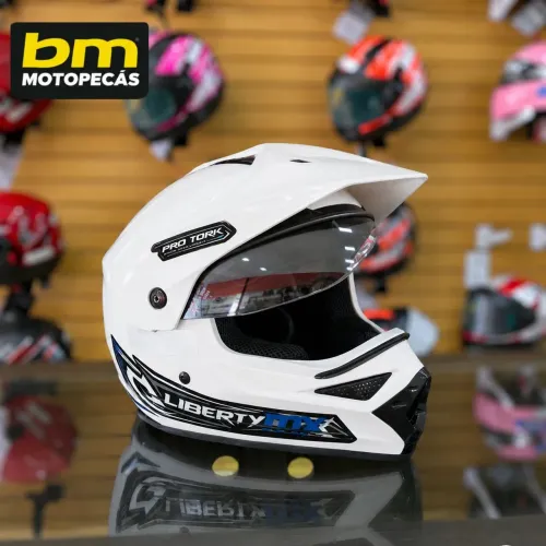 ?Capacete PRO TORK NOVO NA CAIXA + BRINDE BALACLAVA / TAMANHO 58 E 60
