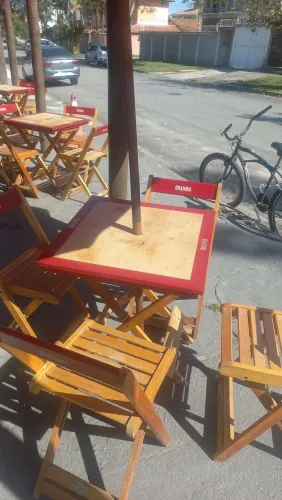 Conjunto de mesa +ombrelone