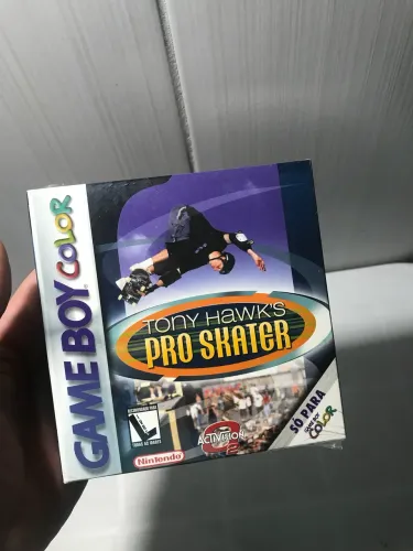 Jogo Tony Hawk's Pro Skater Lacrado Para Game Boy
