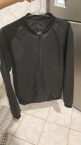 Jaqueta de courino masculina