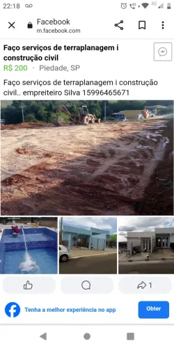 Terraplanagem e construção civil 