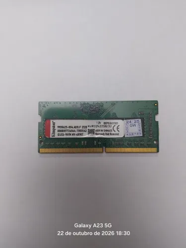 Memoria ram ddr4 32gb kingston 
