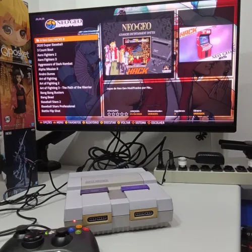 Vendo Raspberry na carcaça Super Nintendo com saída HDMI Semi novo