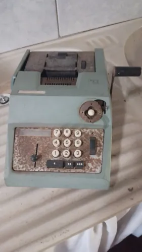 Máquina registradora antiga