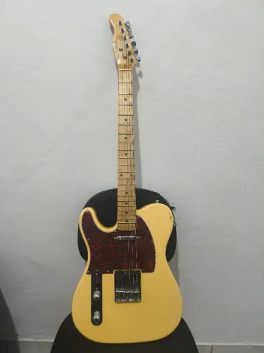 Guitarra Michael GM385LH Cream Telecaster Canhoto
