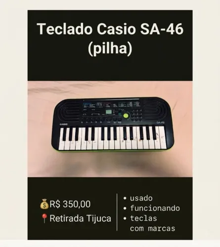 TECLADO R$350,00
