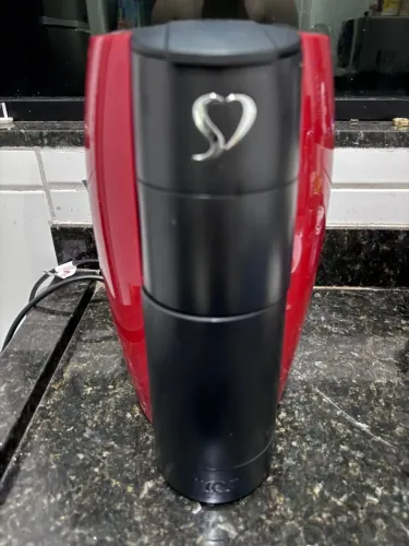 Cafeteira Espresso Três Corações LOV Vermelha - Completa e Muito Conservada