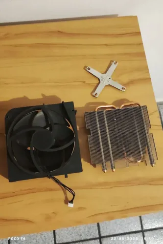 Cooler + Dissipador Xbox Series S Original (Kit Refrigeração)