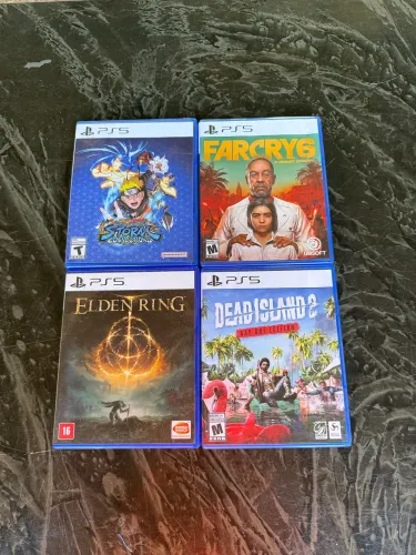 Lote jogos ps5 preço bom