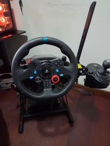 g29 cockpit freio de mão câmbio pedal invertido