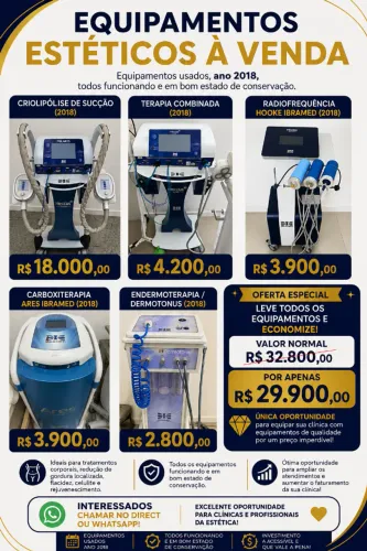 Criolipolise,radiofrequência,endermoterapia,terapia combinada