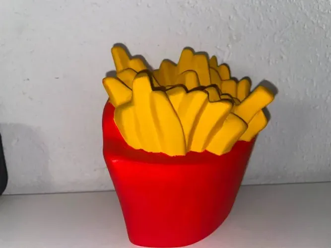 Cofre de batata frita decor 
