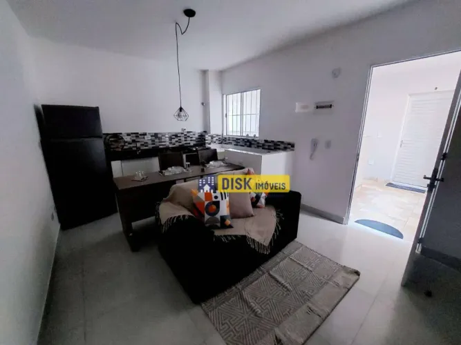 Apartamento com 1 dormitório para alugar, 40 m² por R$ 1.654,01/mês - Taboão - São Bernard