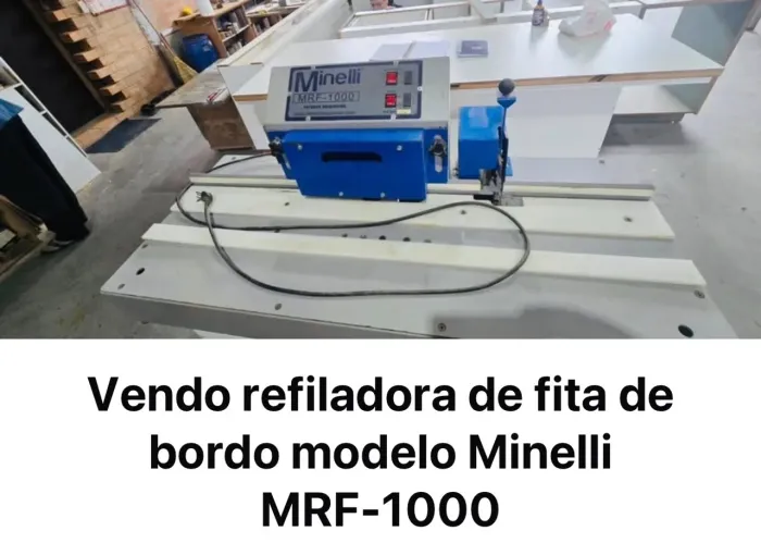 Vendo refiladora de fita de bordo modelo Minelli MRF-1000
