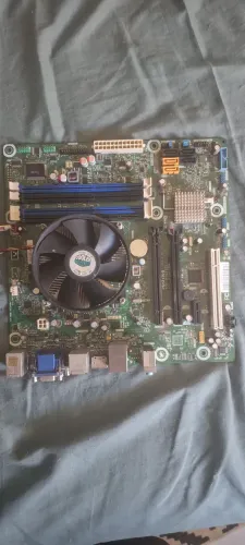 Kit placa mãe processador e memória ram