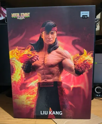Caixa Liu Kang iron Studios por 30 Reais!
