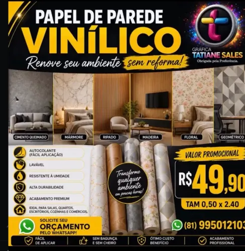 Papel de parede personalizado