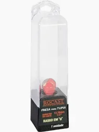 FRESA P/TUPIA ROCAST 1/2 X 1/4 RASGO EM U