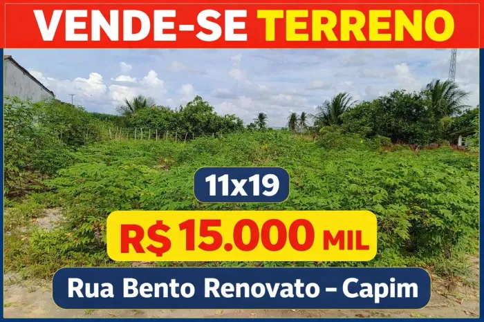 Terreno a venda 