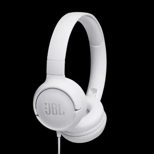 Fone de Ouvido JBL Tune 500 Pure Bass Branco (lacrado)