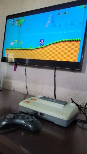 Master System 3 colletion 120 jogos na memória 