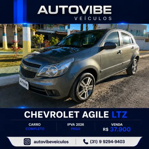 Chevrolet Agile LTZ 1.4 MPFI 8V Flexpower 5P 2013