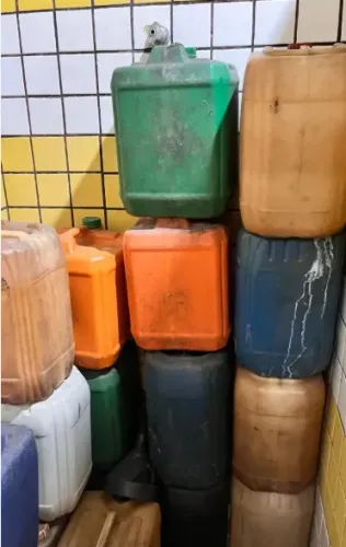 Bombonas plásticos para gasolina