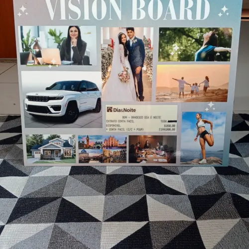 Quadro Em MDF 70x 35 Usado