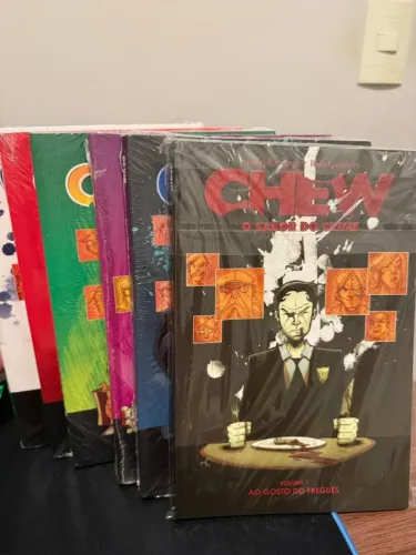 Chew Coleção Completa - 6 Volumes (2 ao 6 lacrados)