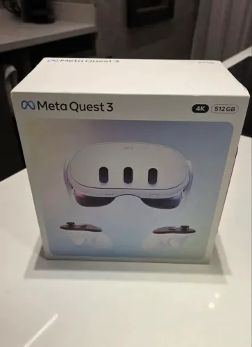 META QUEST 3 - 512 GIGAS NOVO - BRANCO