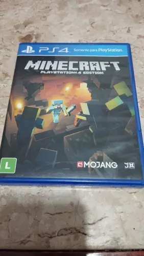 Minecraft Playstation 4 Edition Mídia física PS4 